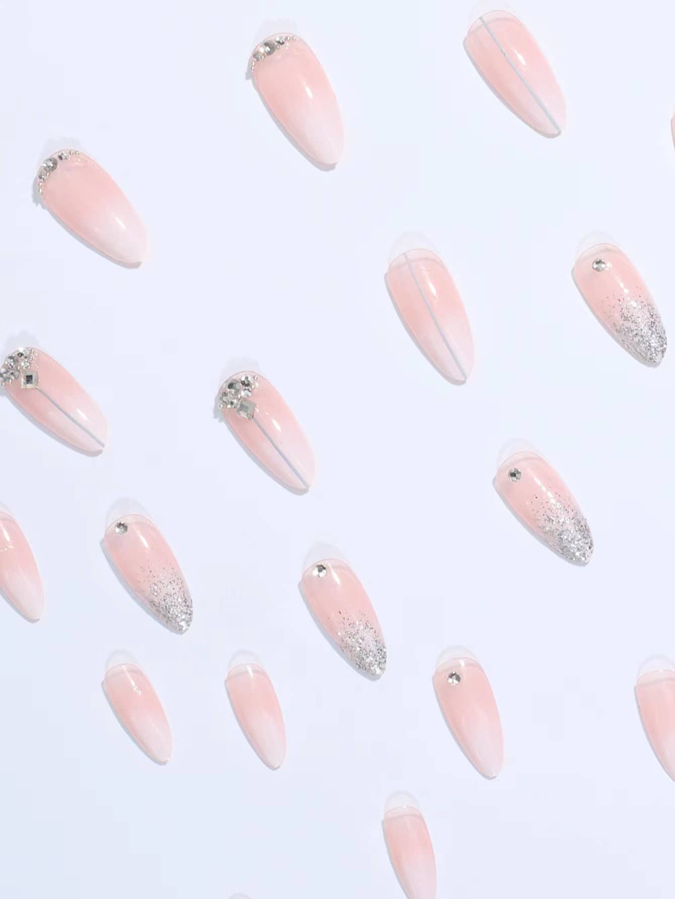 Fresh Painted Almond Press-On Nails - thumbnail 3