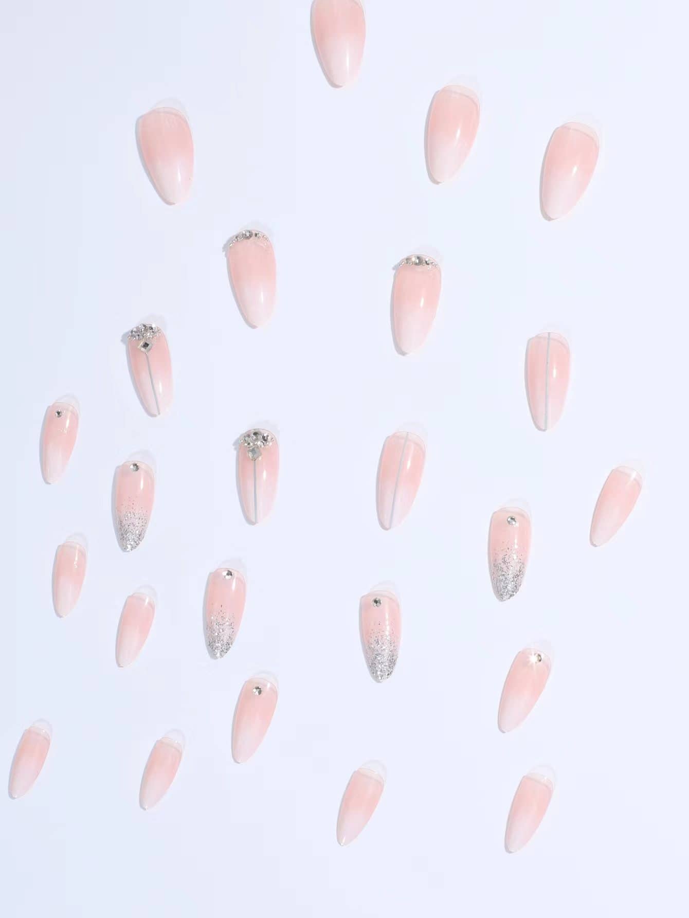 Fresh Painted Almond Press-On Nails - thumbnail 4