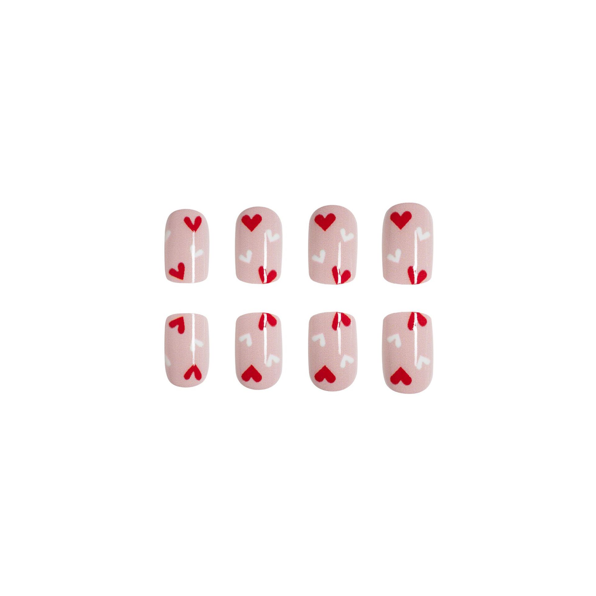 Heart French Press-On Nails - thumbnail 5
