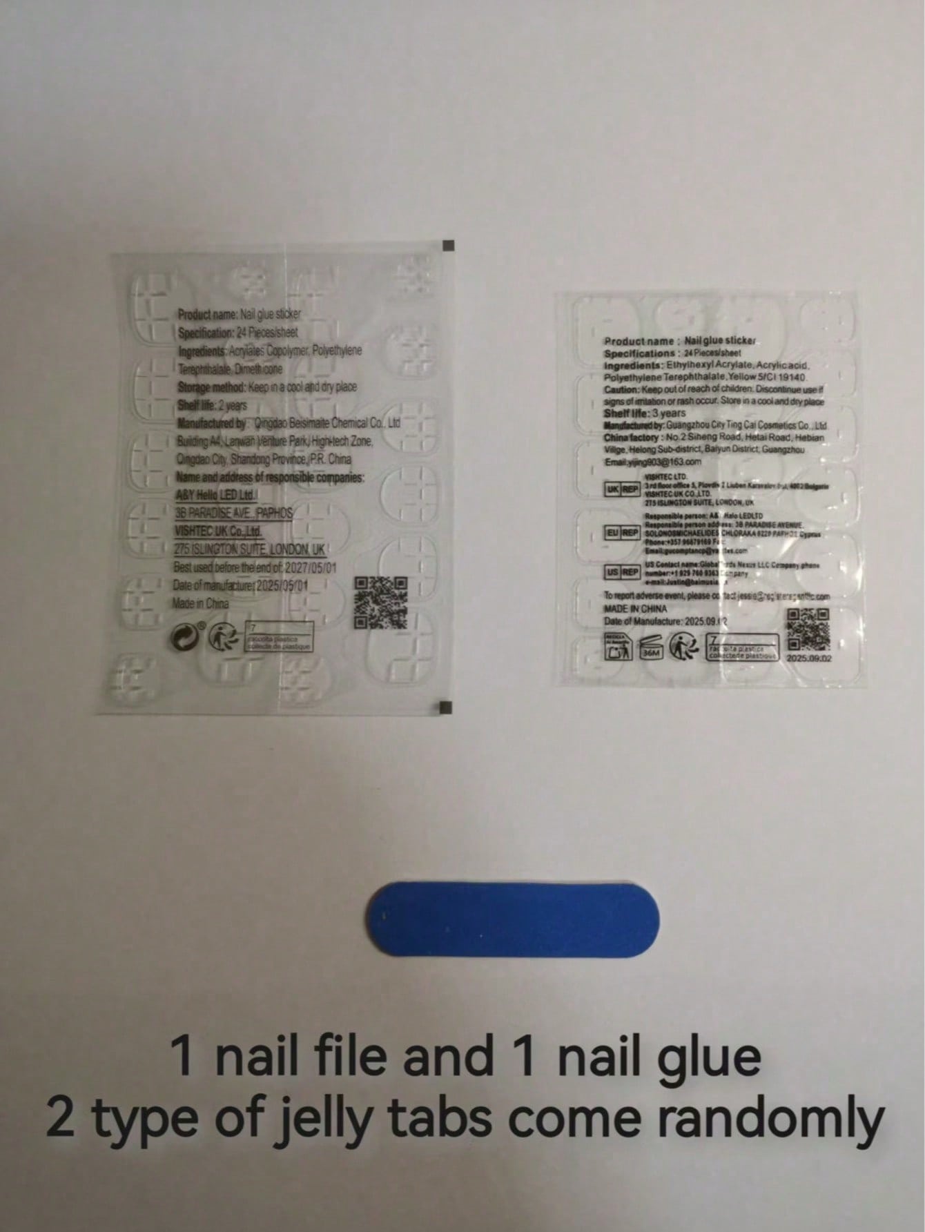 Red French Polka Dot Nail Stickers - thumbnail 5